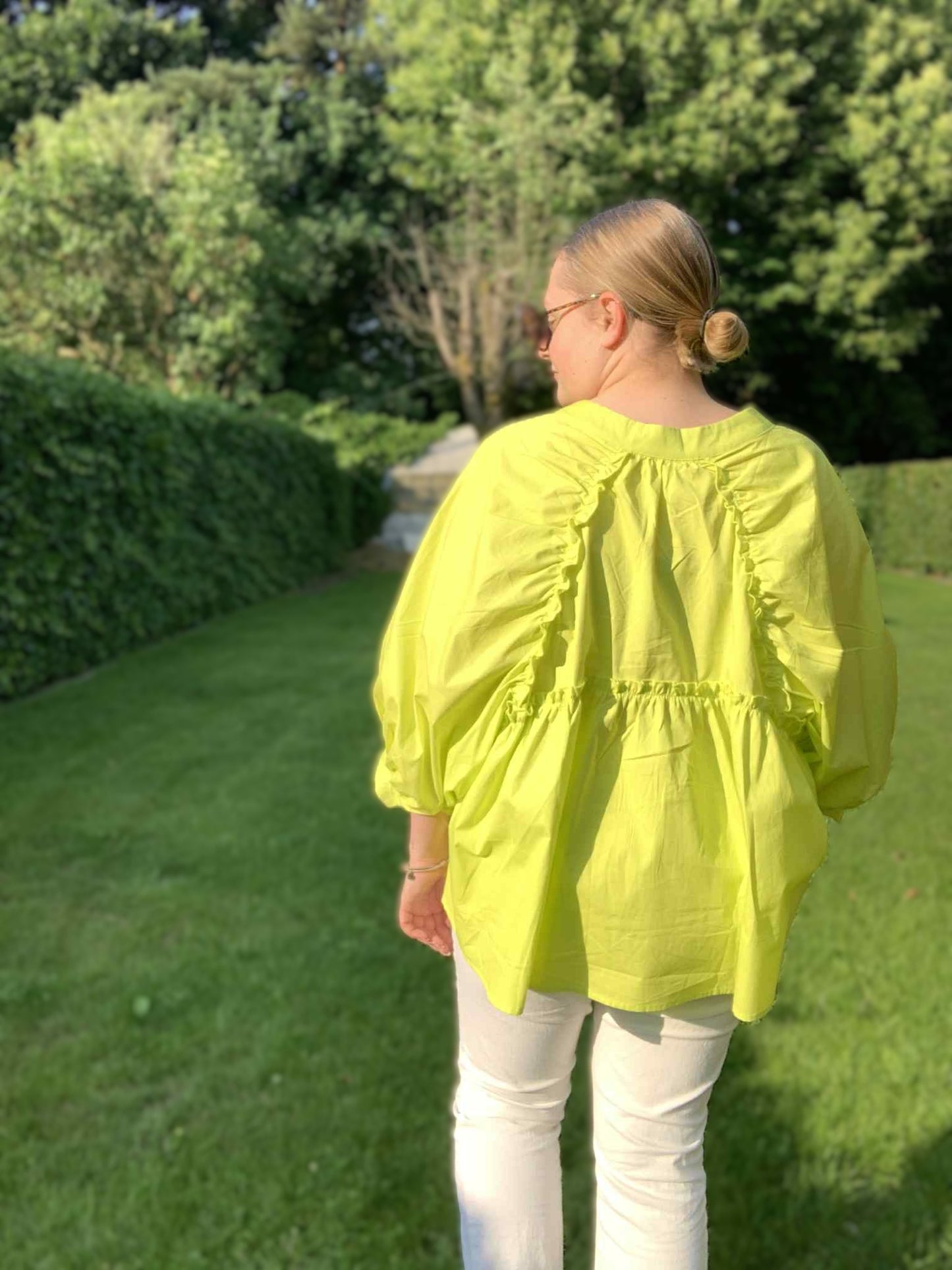 Emily blouse lemon