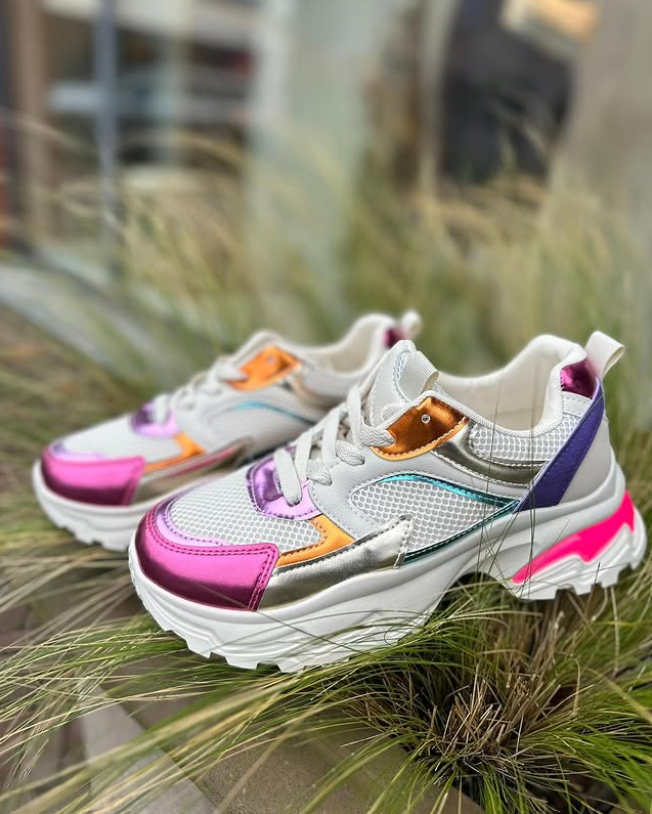 Chunky Multicolor Sneakers
