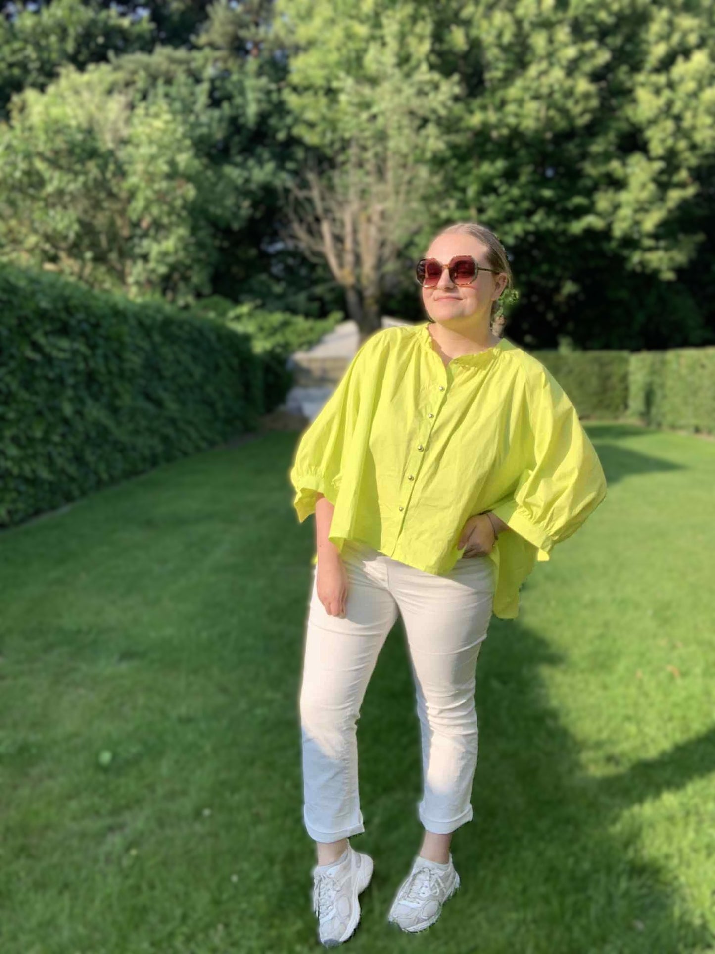 Emily blouse lemon