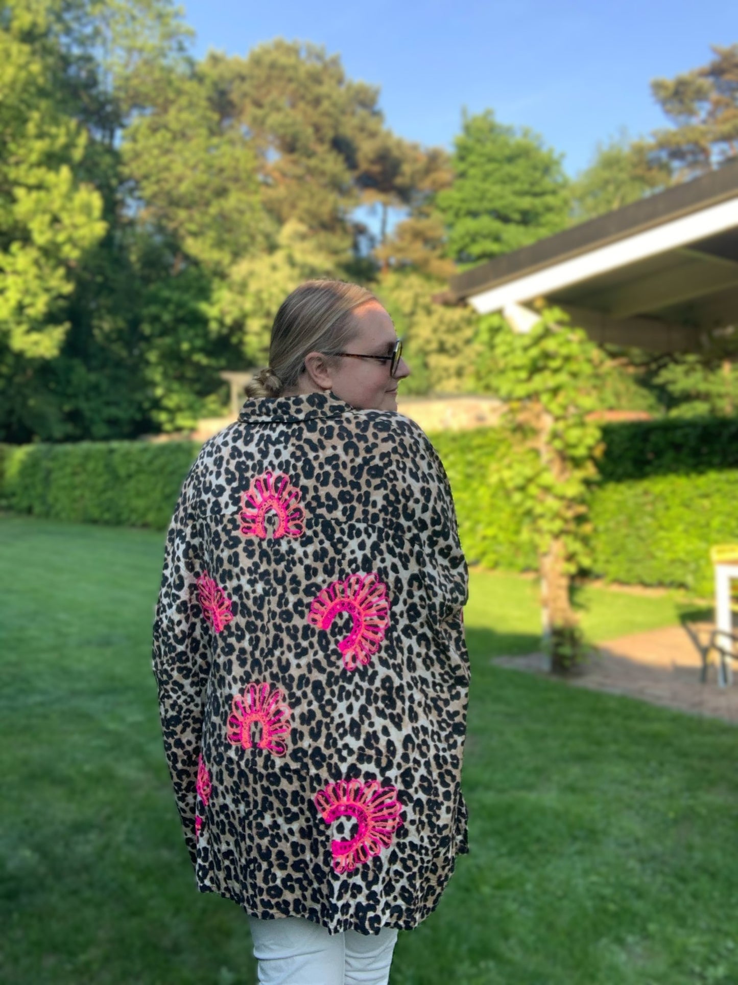 Leopard blouse
