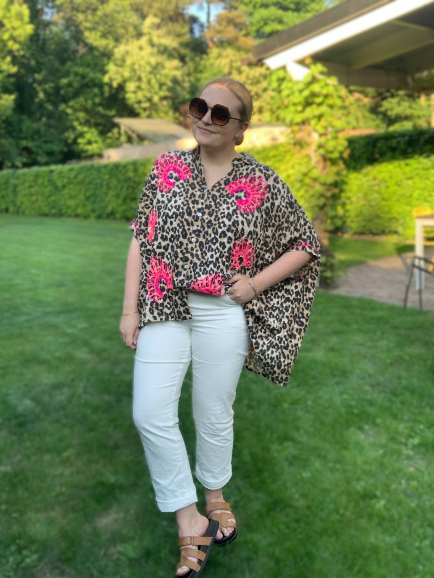 Leopard blouse