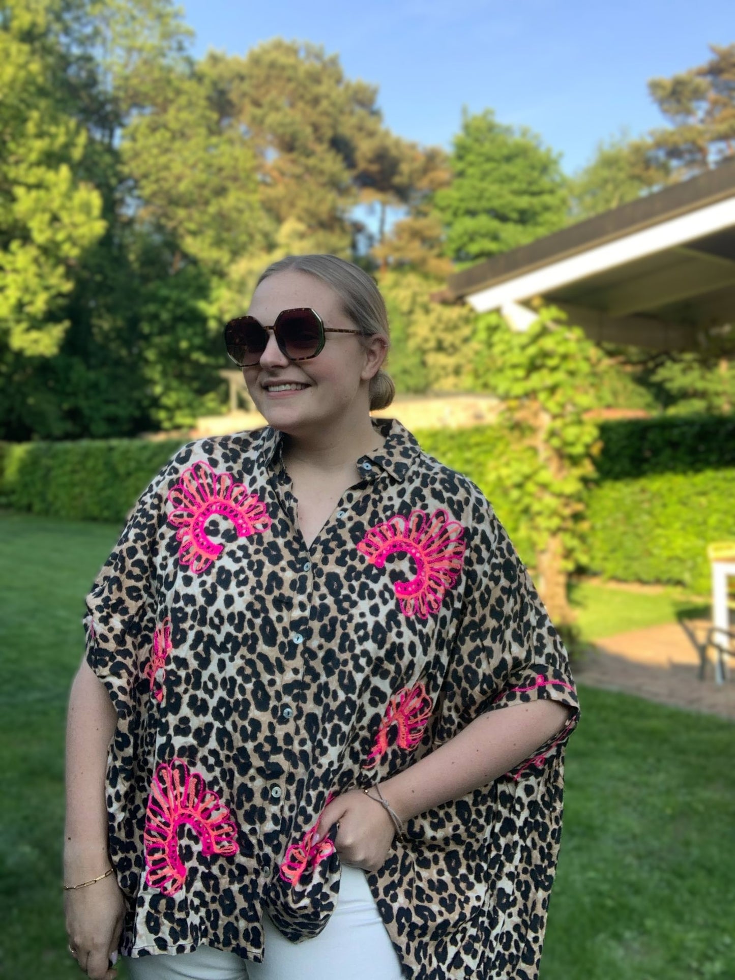 Leopard blouse